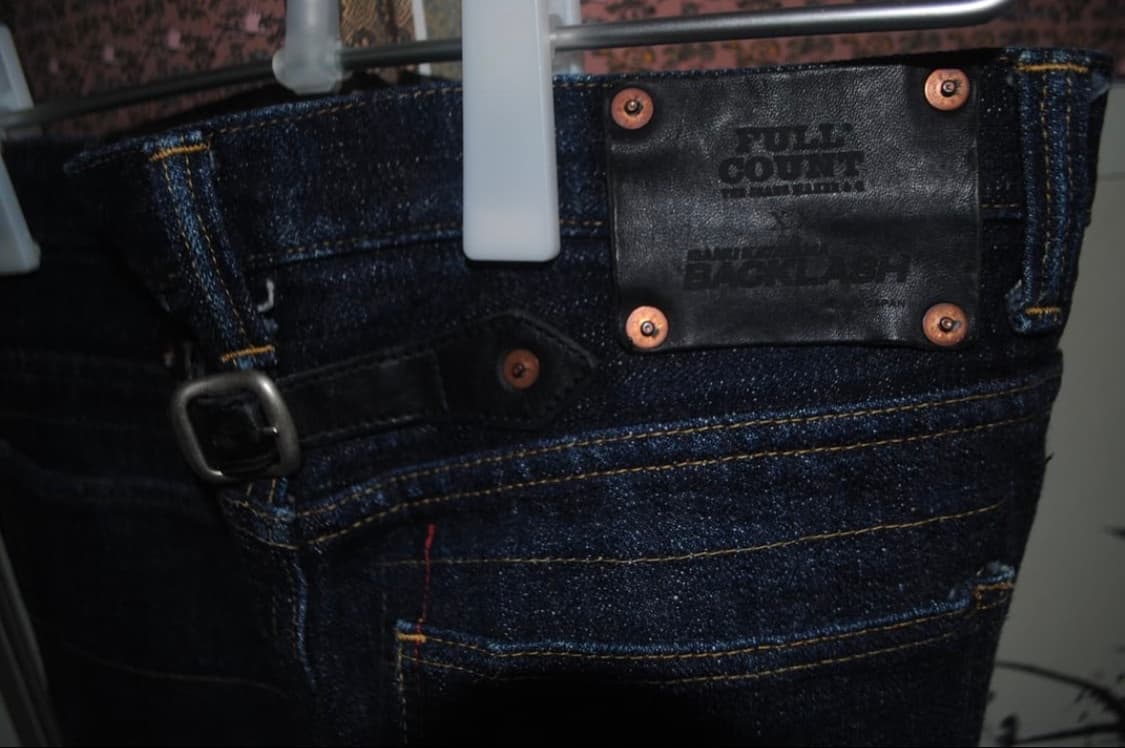 풀카운트 x 이사무 카타야마 백래쉬 15.5 온즈 부츠 2 컷데님 상품이미지4