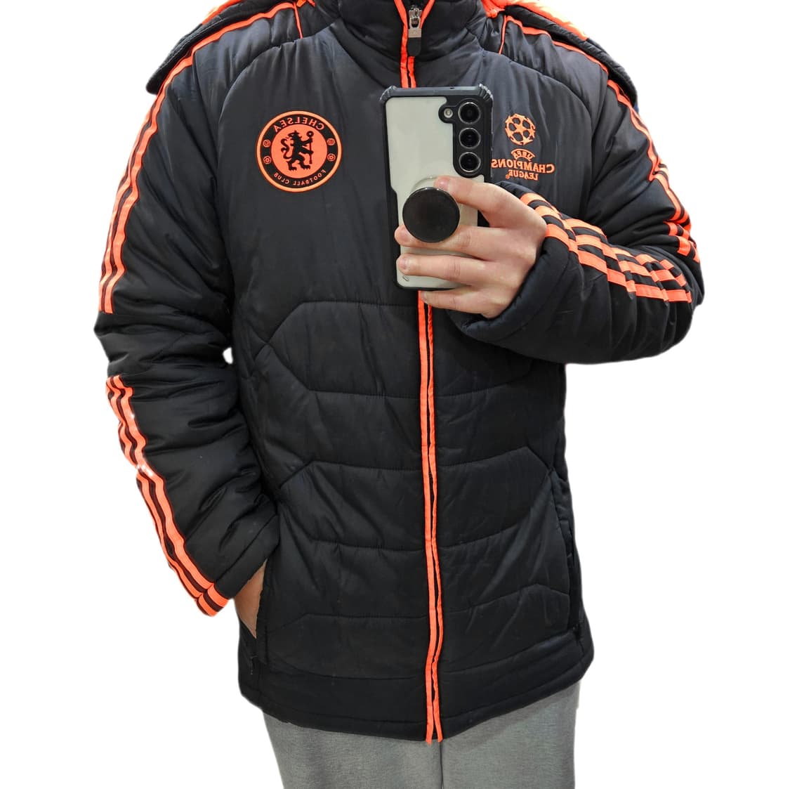 95 아디다스 첼시 챔피언스리그 패딩 상품이미지1