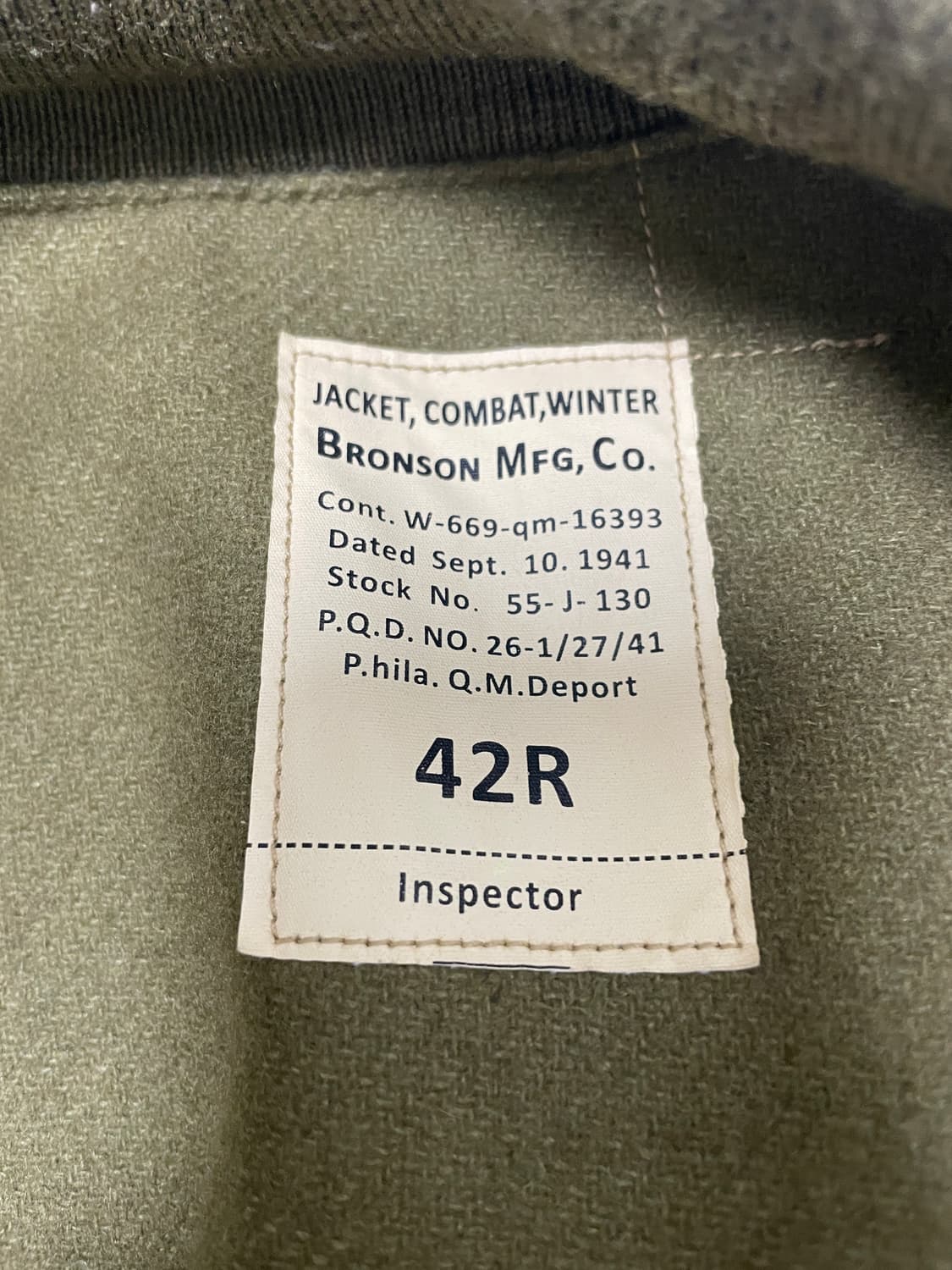 브론슨 택시드라이버 탱커 자켓 42 XL 상품이미지4