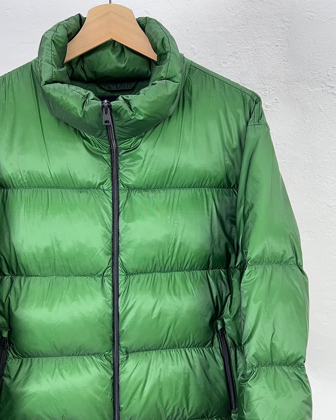 에르노 바질 그린 폴리 아미드 구스 다운 패딩 자켓 상품이미지3