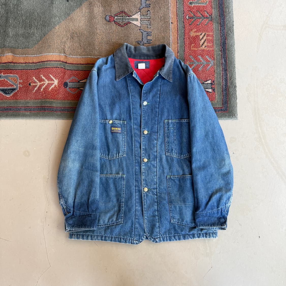 70s 오시코시 데님 초어 자켓 상품이미지1