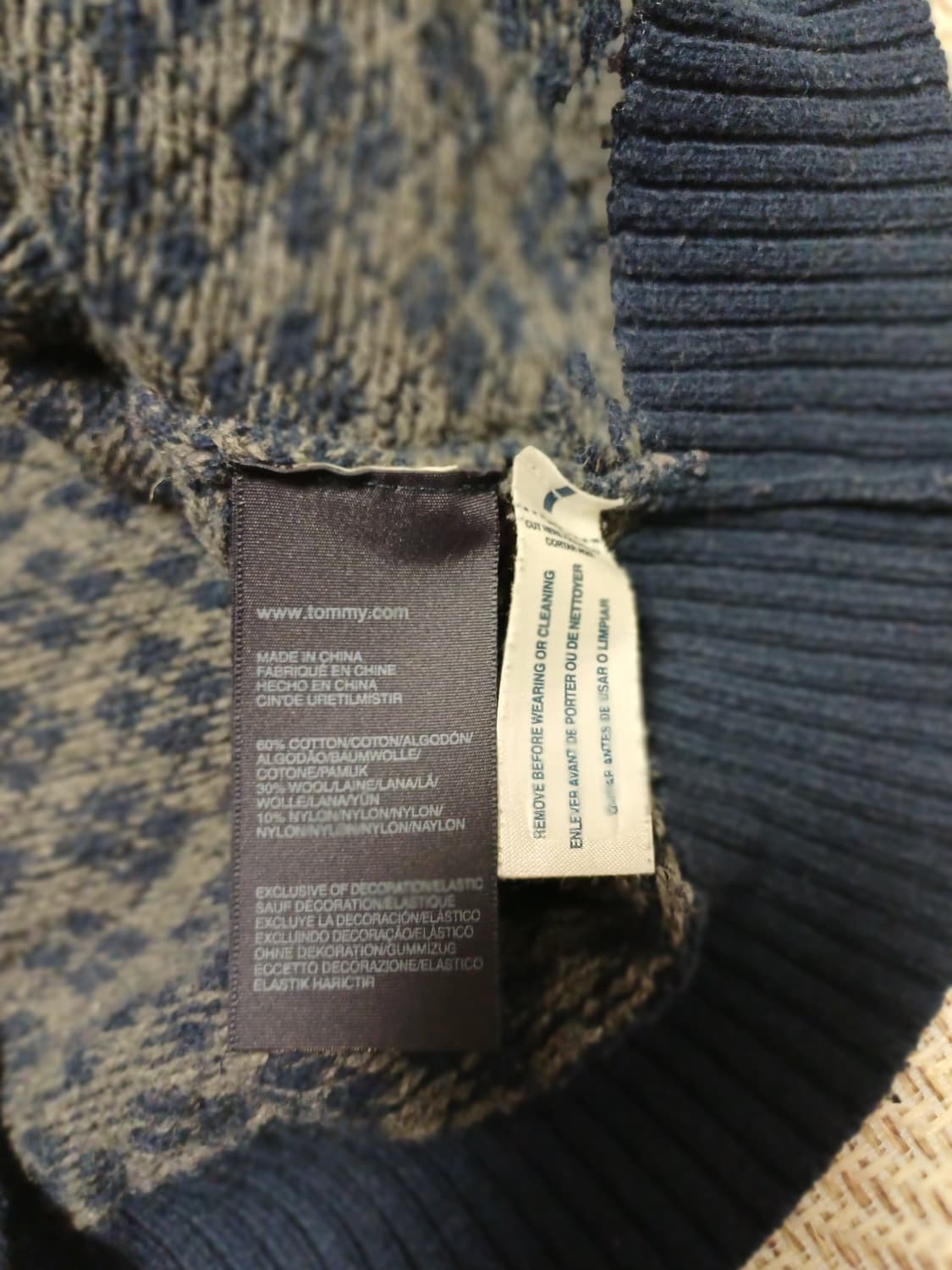 타미힐피거 빈티지 페어아일 울 블렌드 스웨터 (여성 루즈핏) 상품이미지9