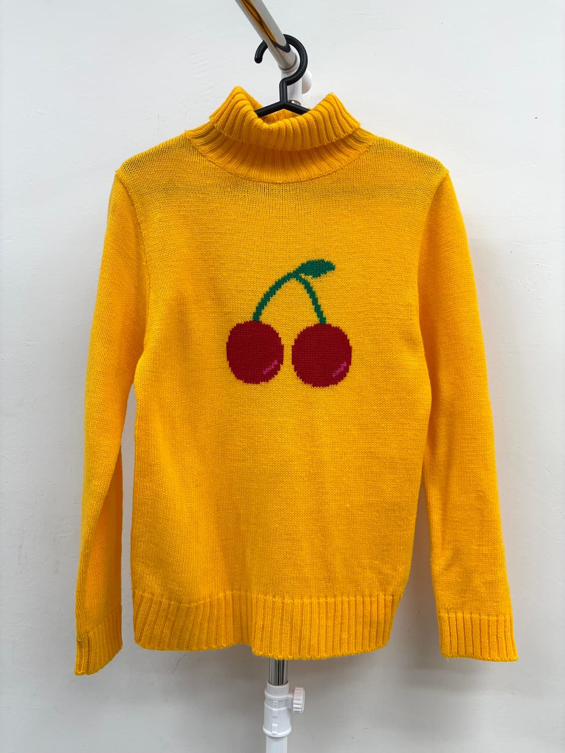 빈티지 키치 터틀넥 니트 상품이미지5