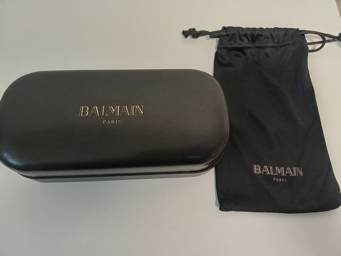 [풀구성/정품] 발망(BALMAIN)  블랙 골드 선글라스[남녀공용] 상품이미지8