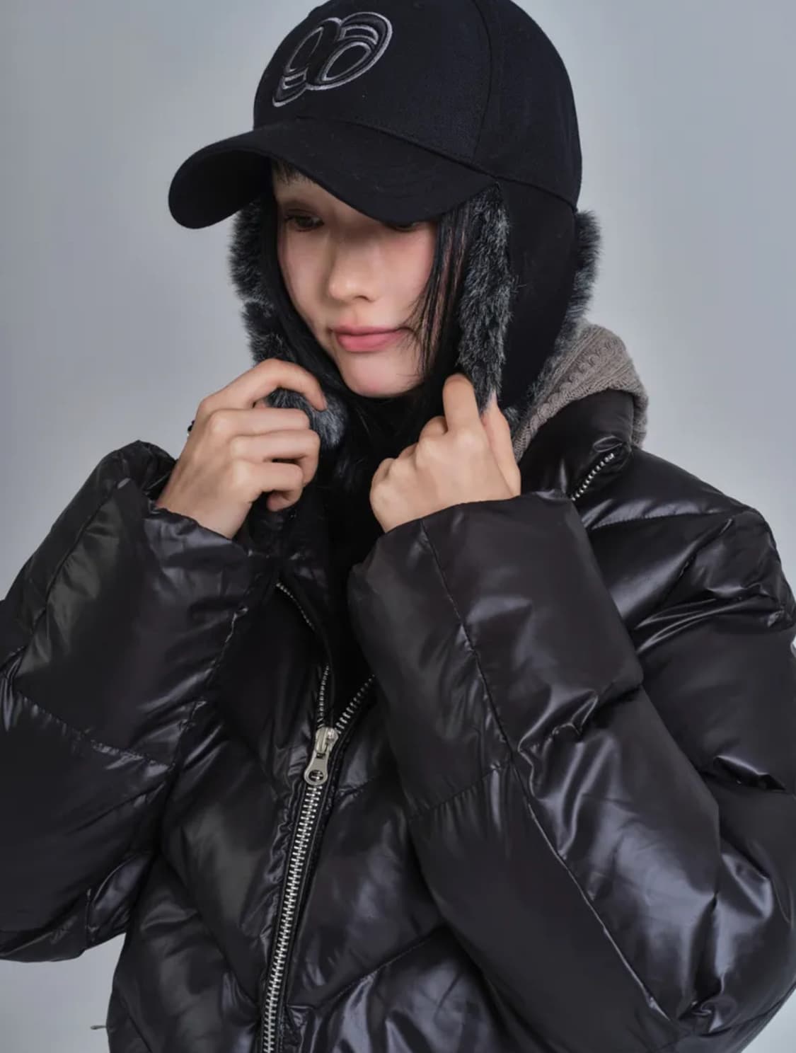 애즈온 덤보 모자 판매해요 퍼모자 domb cap 상품이미지5