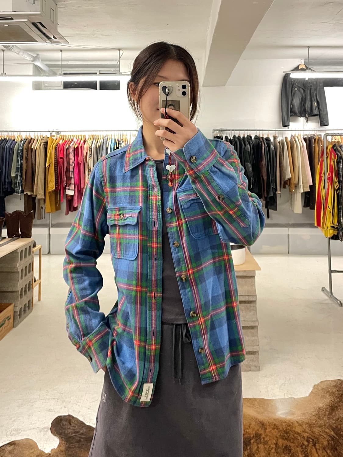 Abercrombie & Fitch check shirts 플란넬 셔츠 상품이미지9