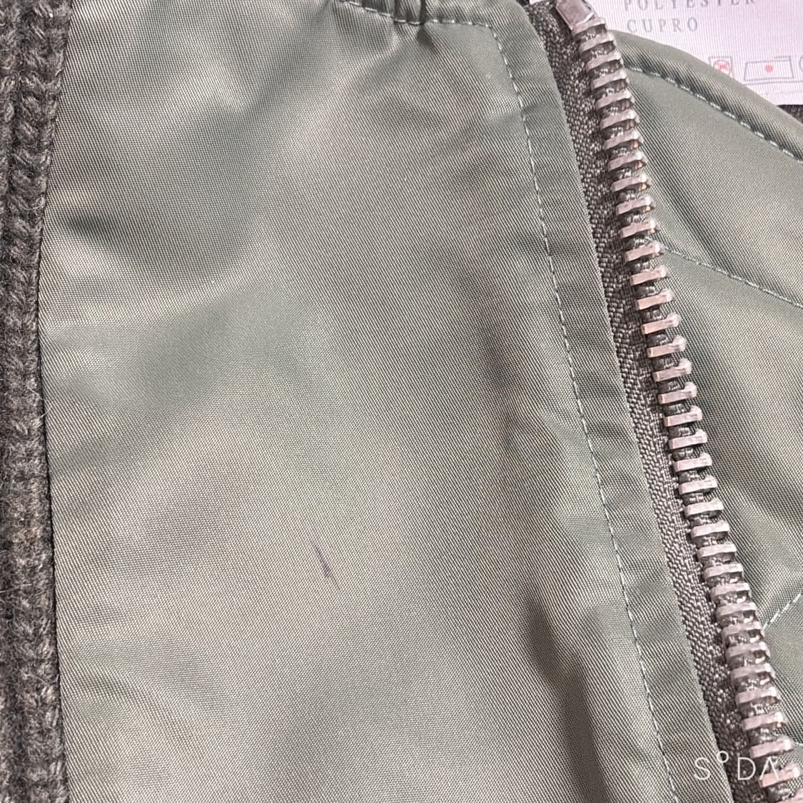 사카이 니트 블루종 봄버 자켓 카키 2사이즈 상품이미지9