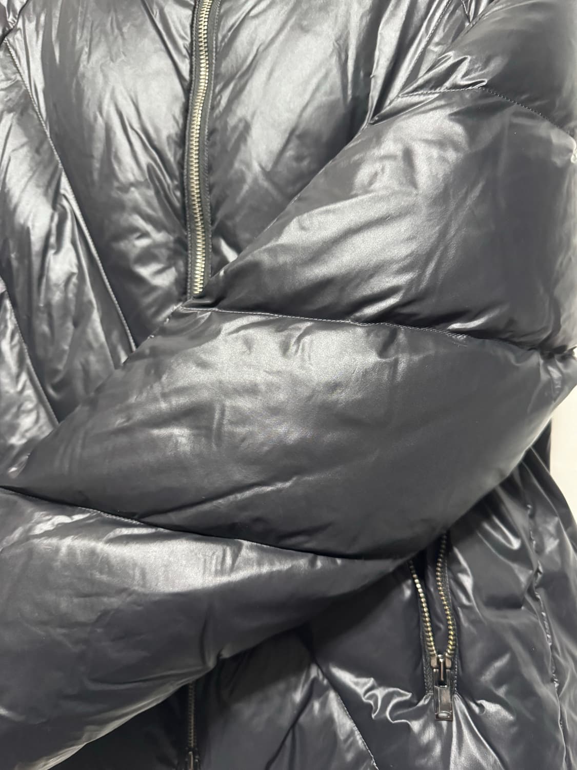 S 띠어리 앵귤러 퍼프 패딩 상품이미지5