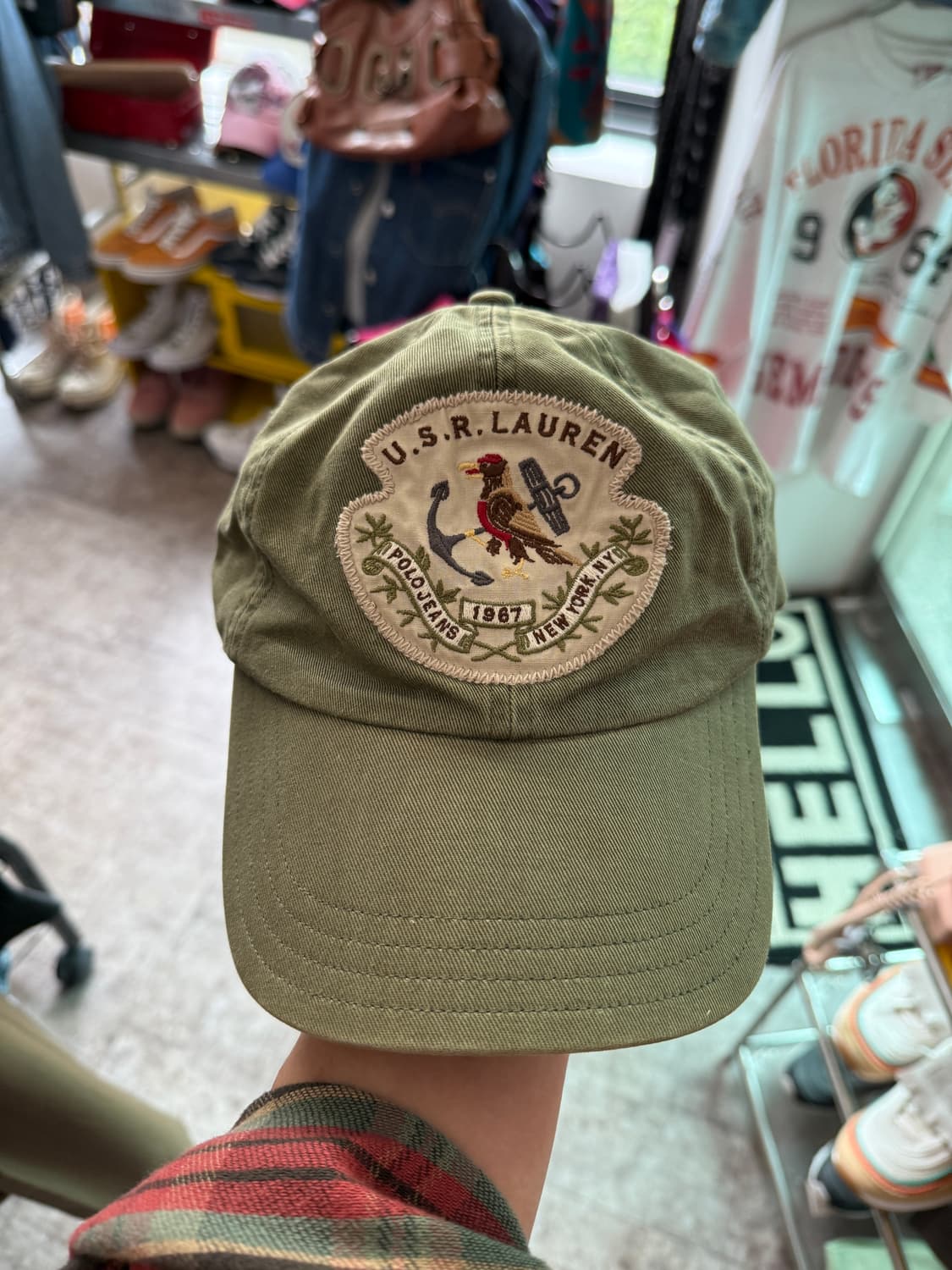 폴로진스 U.S.R. LAUREN 볼캡 상품이미지1