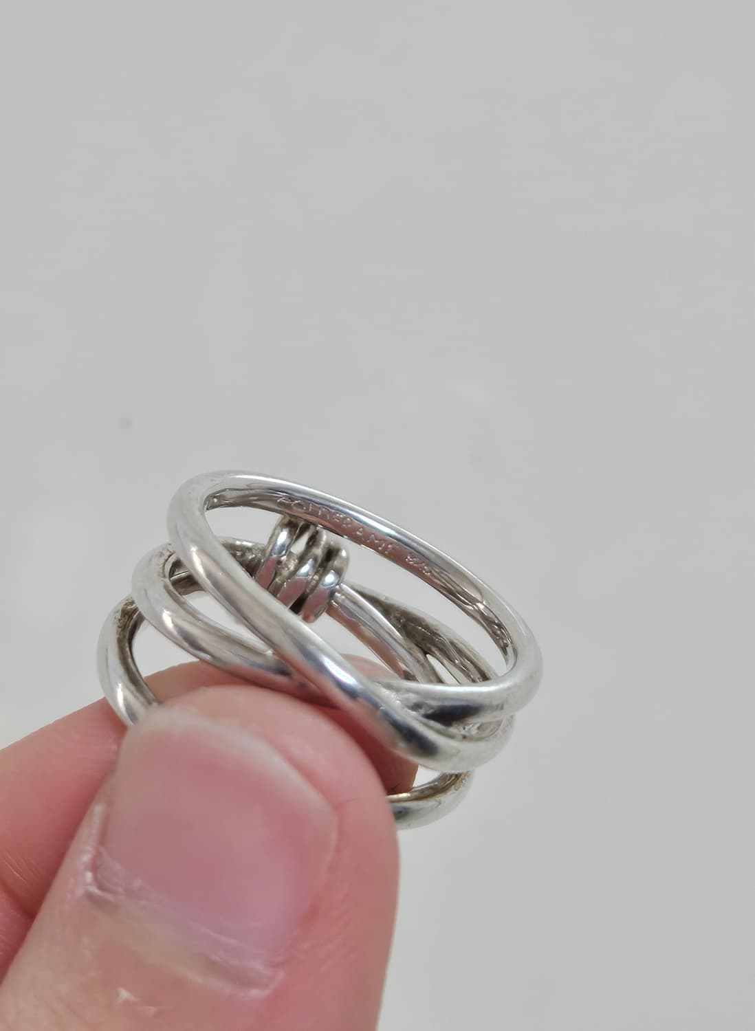 콜드프레임 Gordian Bold Knot 반지 16호 상품이미지6