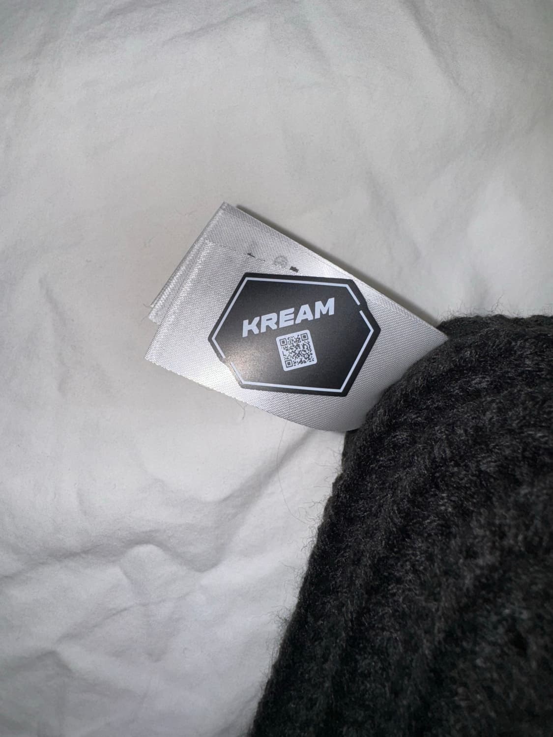 슈프림 클래식 로고 청키 립드 비니 블랙 상품이미지5