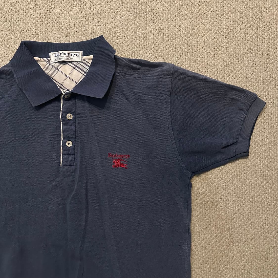 90s 버버리 (Burberrys) 피케 티셔츠  상품이미지2