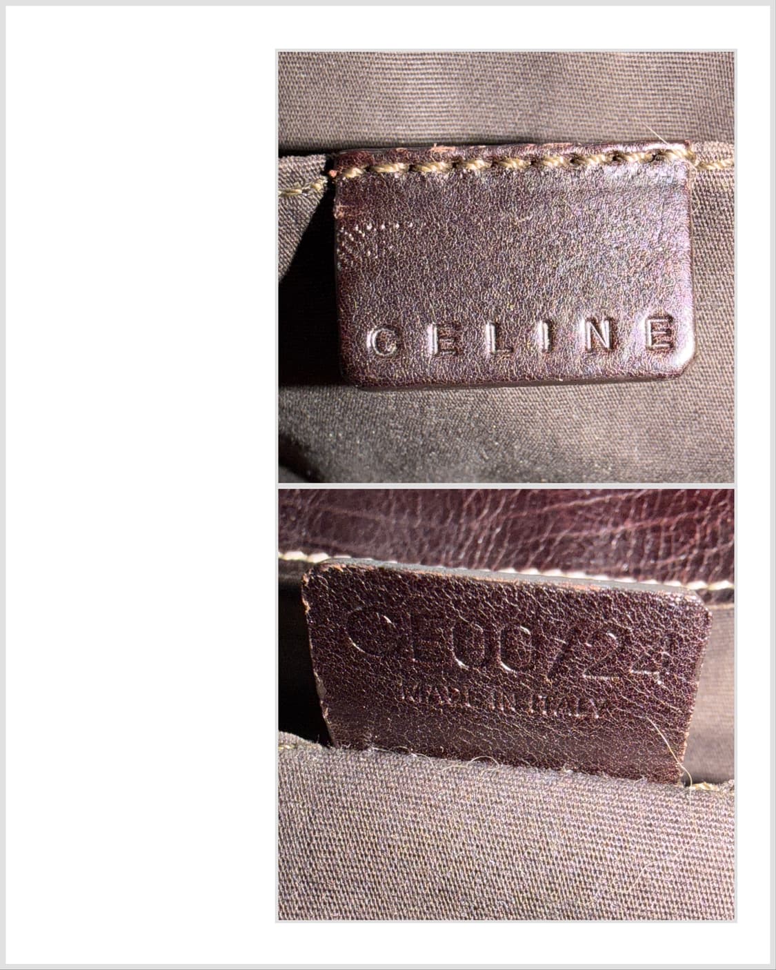 셀린느 스티치 부기 토트백 상품이미지8