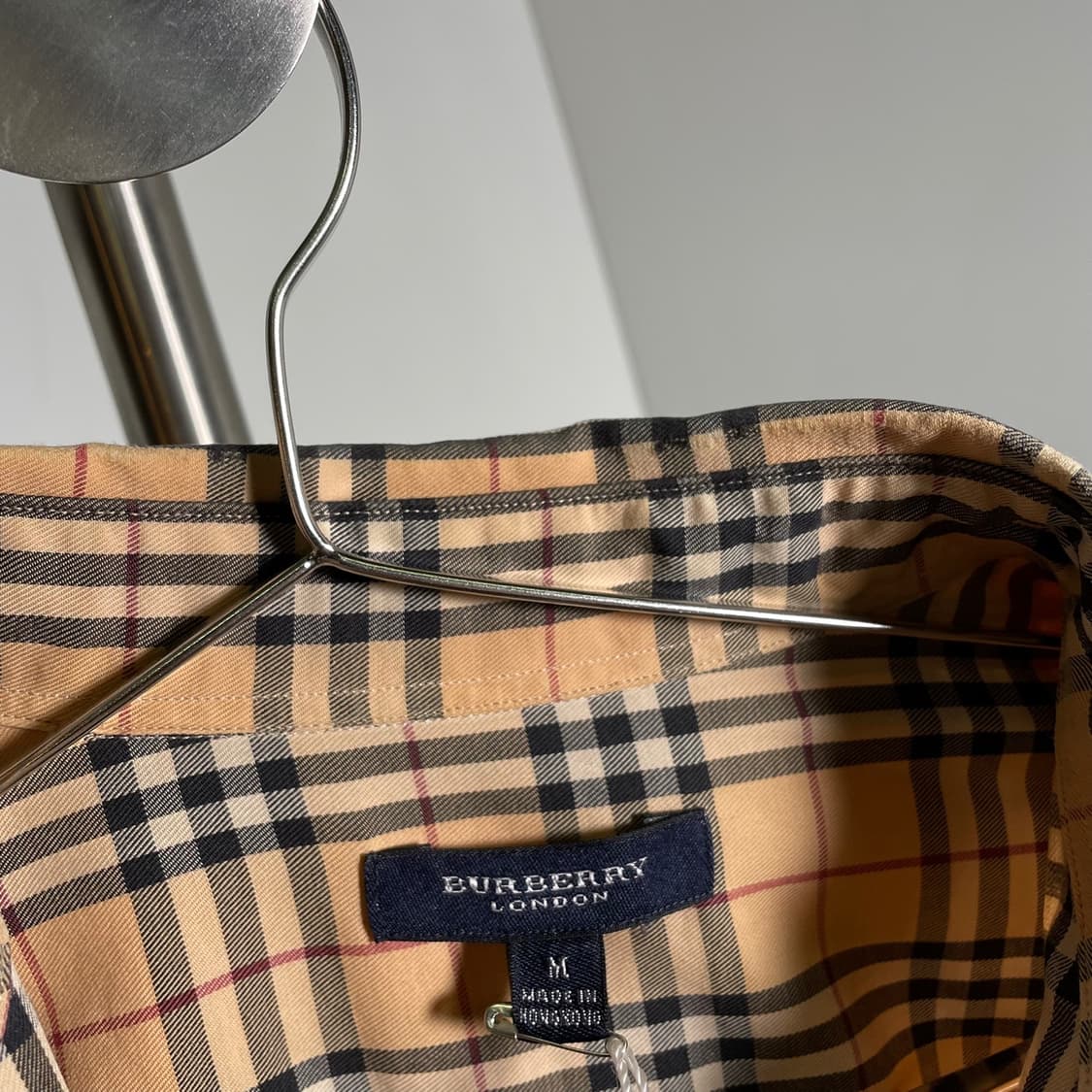 버버리 노바체크 반팔 셔츠(국내매장판) 상품이미지9