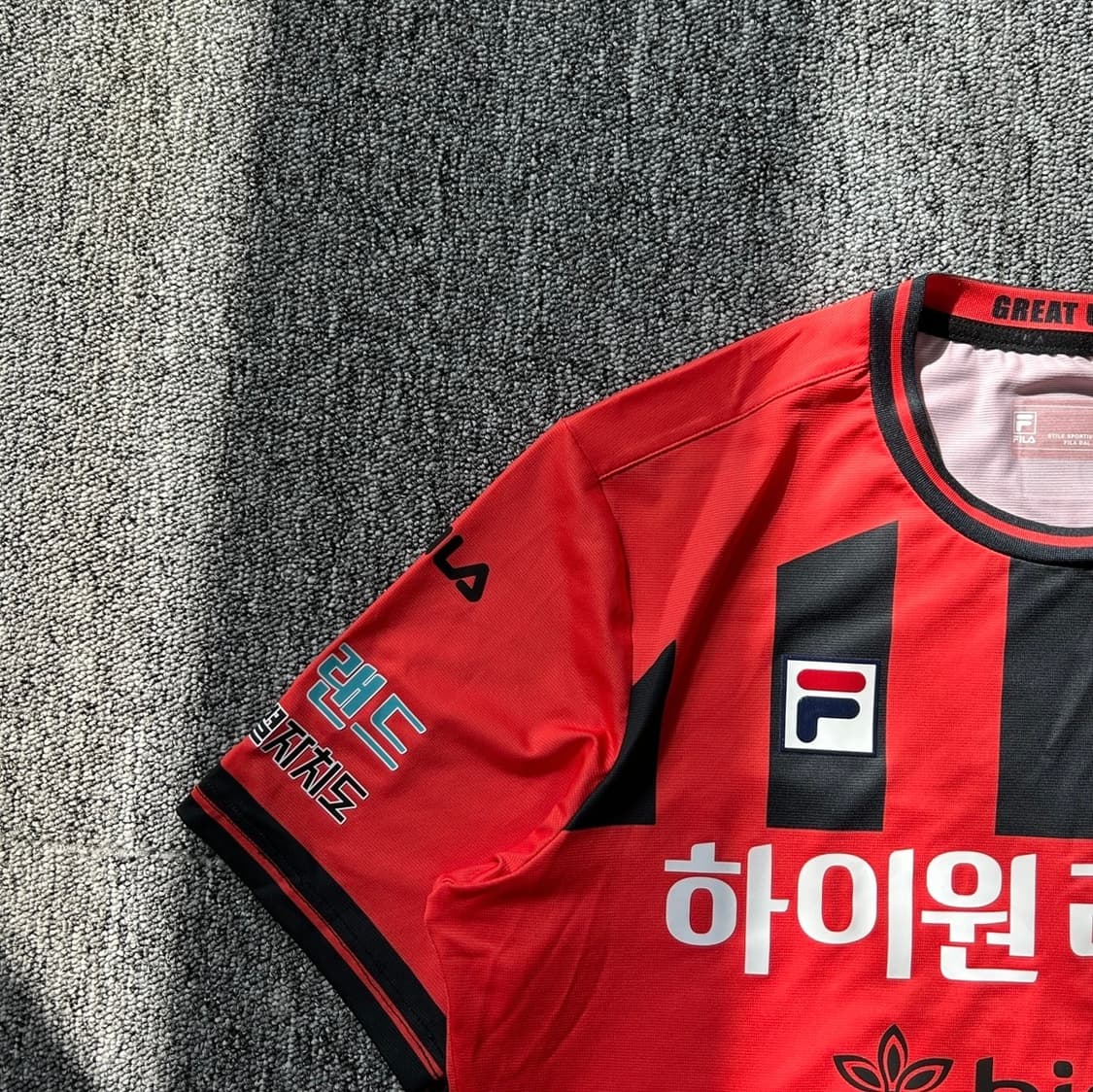 휠라 24시즌 강원FC 홈 유니폼  상품이미지5