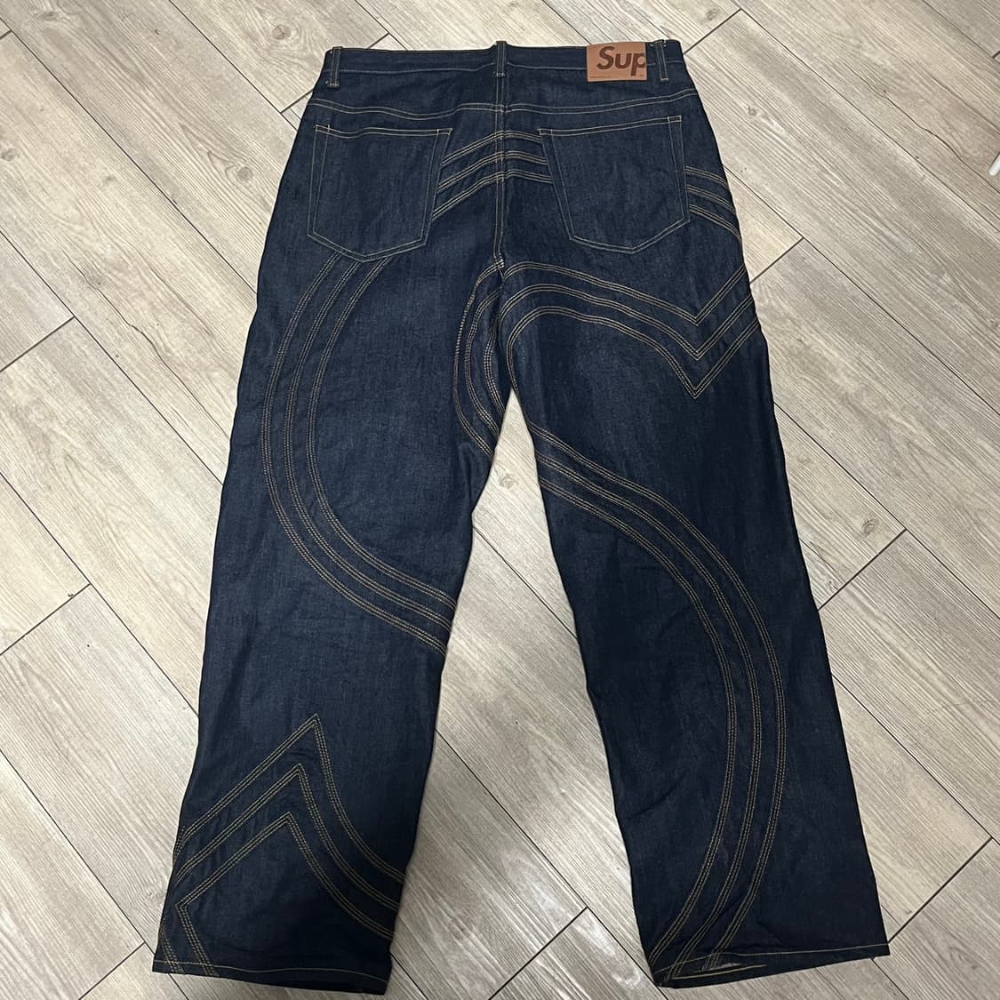 슈프림 s로고 리지드 배기진 34 상품이미지4