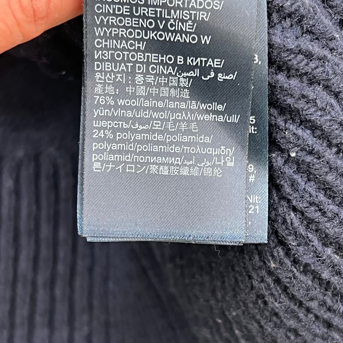 타미힐피거 빅로고 니트 r2263 상품이미지7