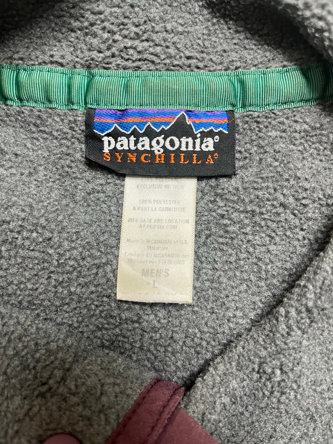 파타고니아 신칠라 그레이 브라운 L 상품이미지2