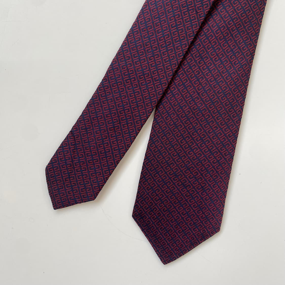 최신형 지방시 모노그램 정품 명품넥타이 (GIVENCHY)6.6cm 상품이미지1