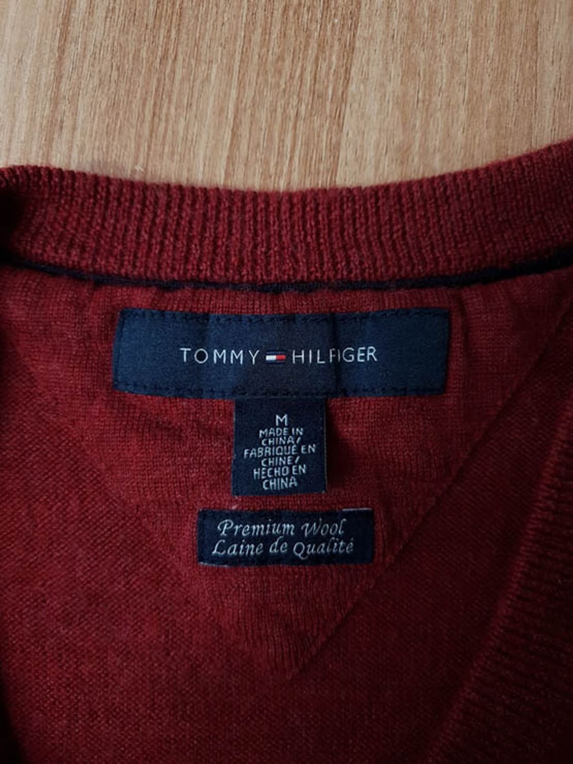 타미힐피거 남성 울 봄 니트 97-100 상품이미지5