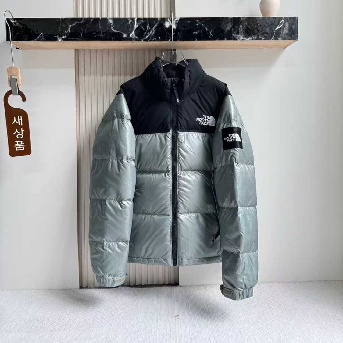 노스페이스 화이트 라벨 노벨티 눕시 다운 자켓 라이트 카키 NJ1DN50 상품이미지3