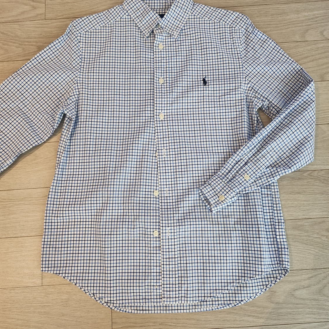 폴로 잔체크 셔츠 상품이미지3