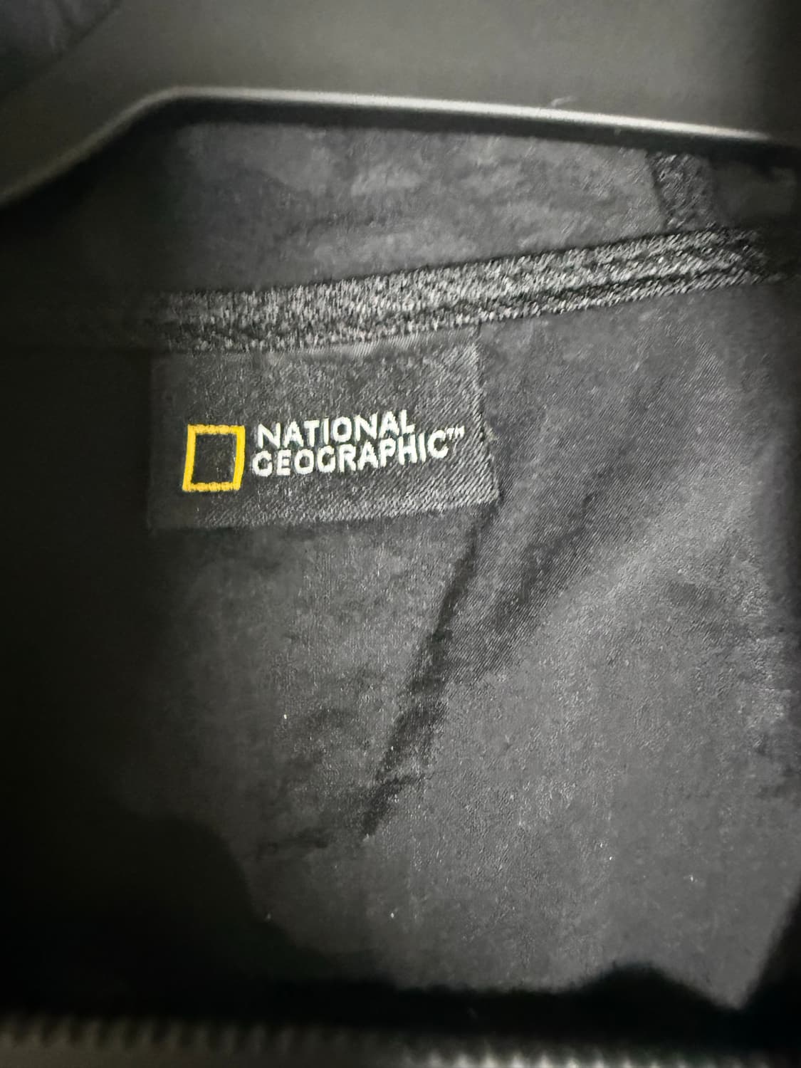 NATIONAL GEOGRAPHIC 오버핏 블랙 아노락 (XL)  상품이미지5