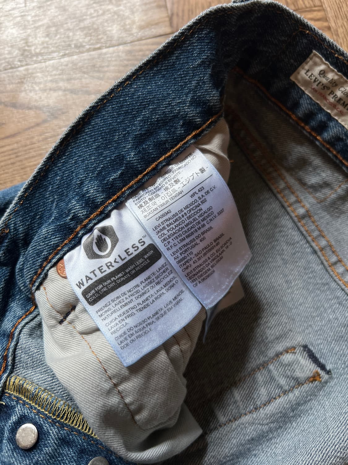 [34]리바이스 프리미엄 501 빅E 스트레이트 데님 팬츠 상품이미지7