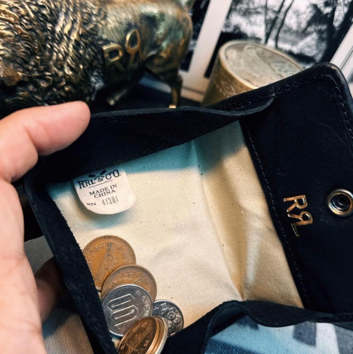 RRL 콘초 동전지갑 상품이미지2