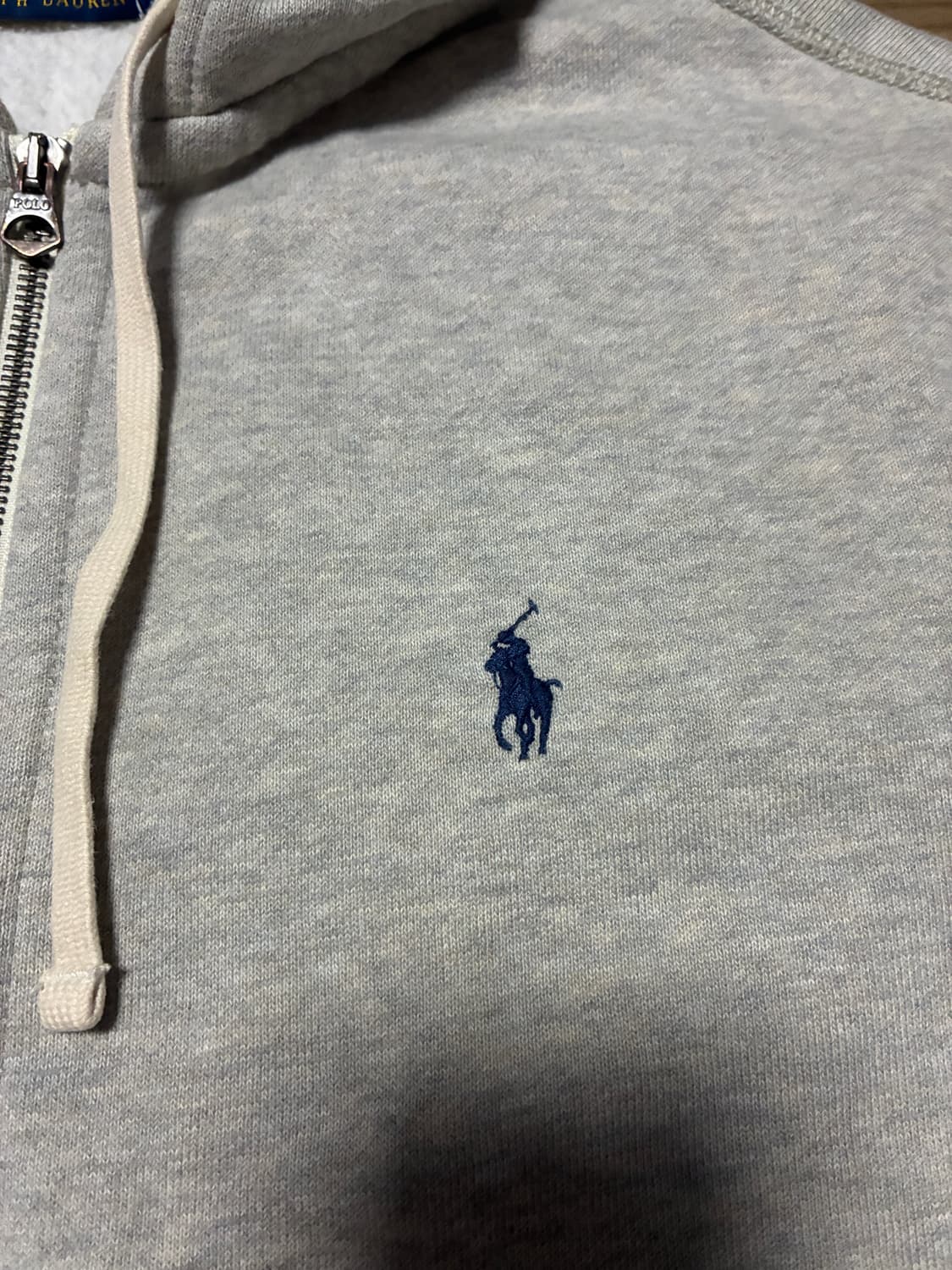 M) 폴로 랄프로렌 후드집업 오트밀 상품이미지2