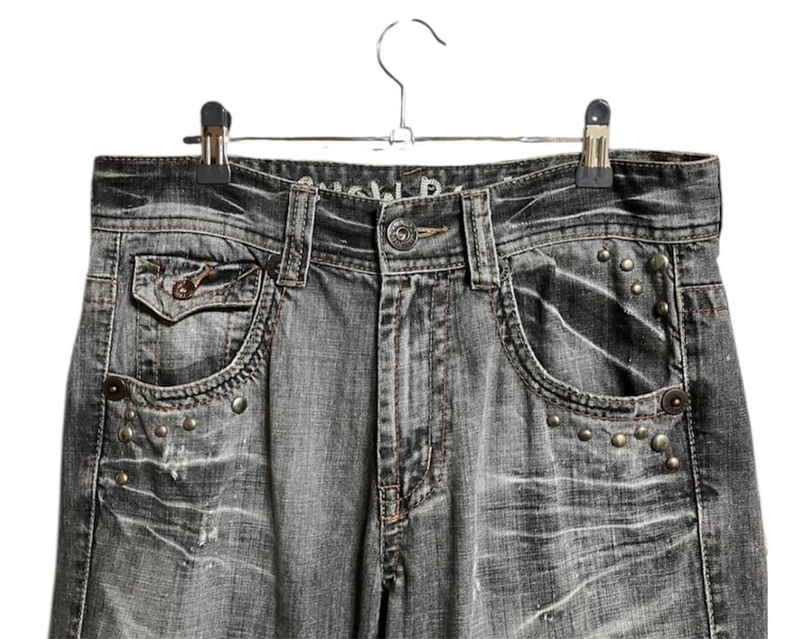 Stud grey denim 상품이미지2