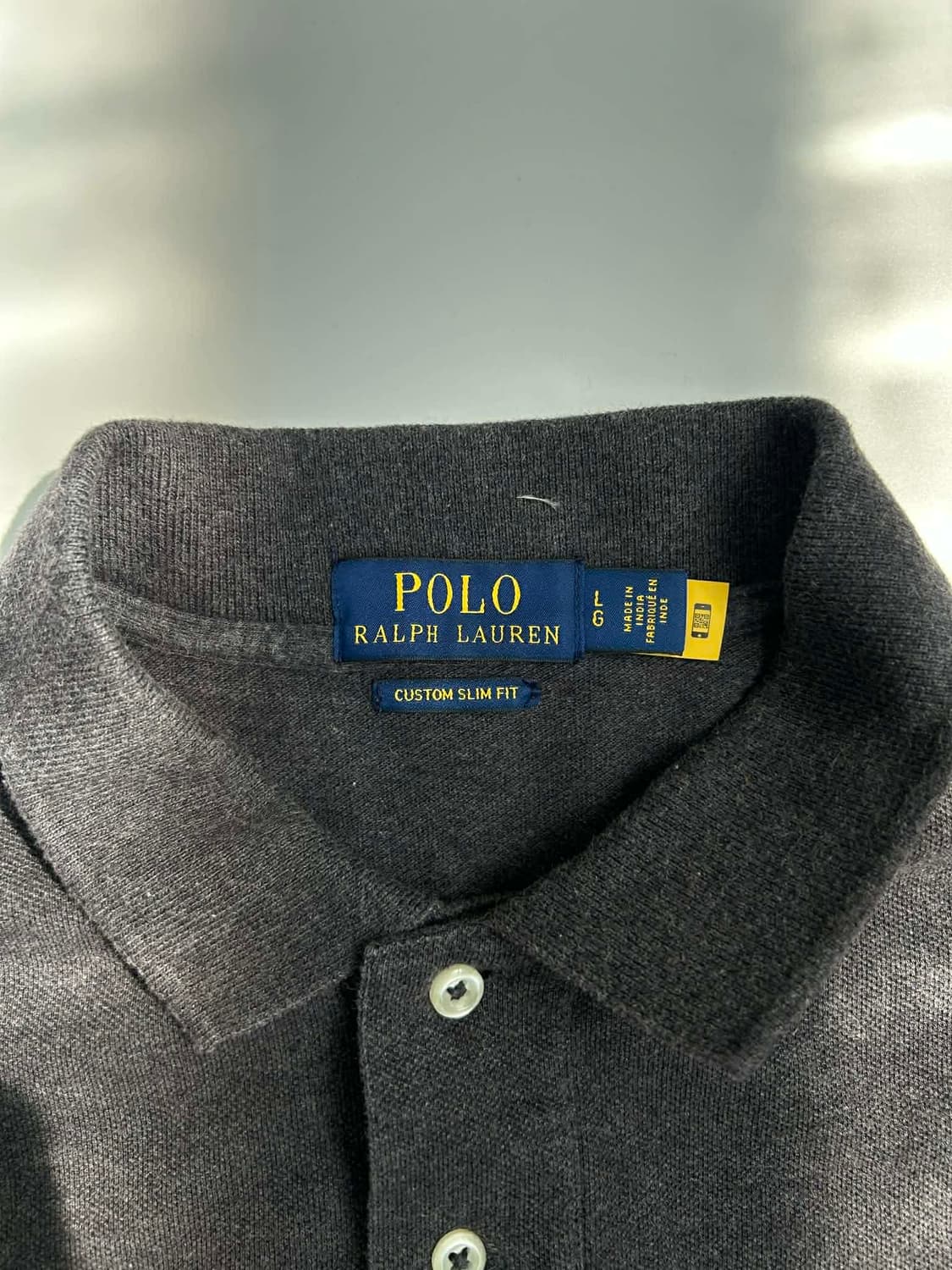 [L] 폴로 랄프로렌 현행QR 22ss 커스텀 슬림핏 pk 반팔 카라티 상품이미지3