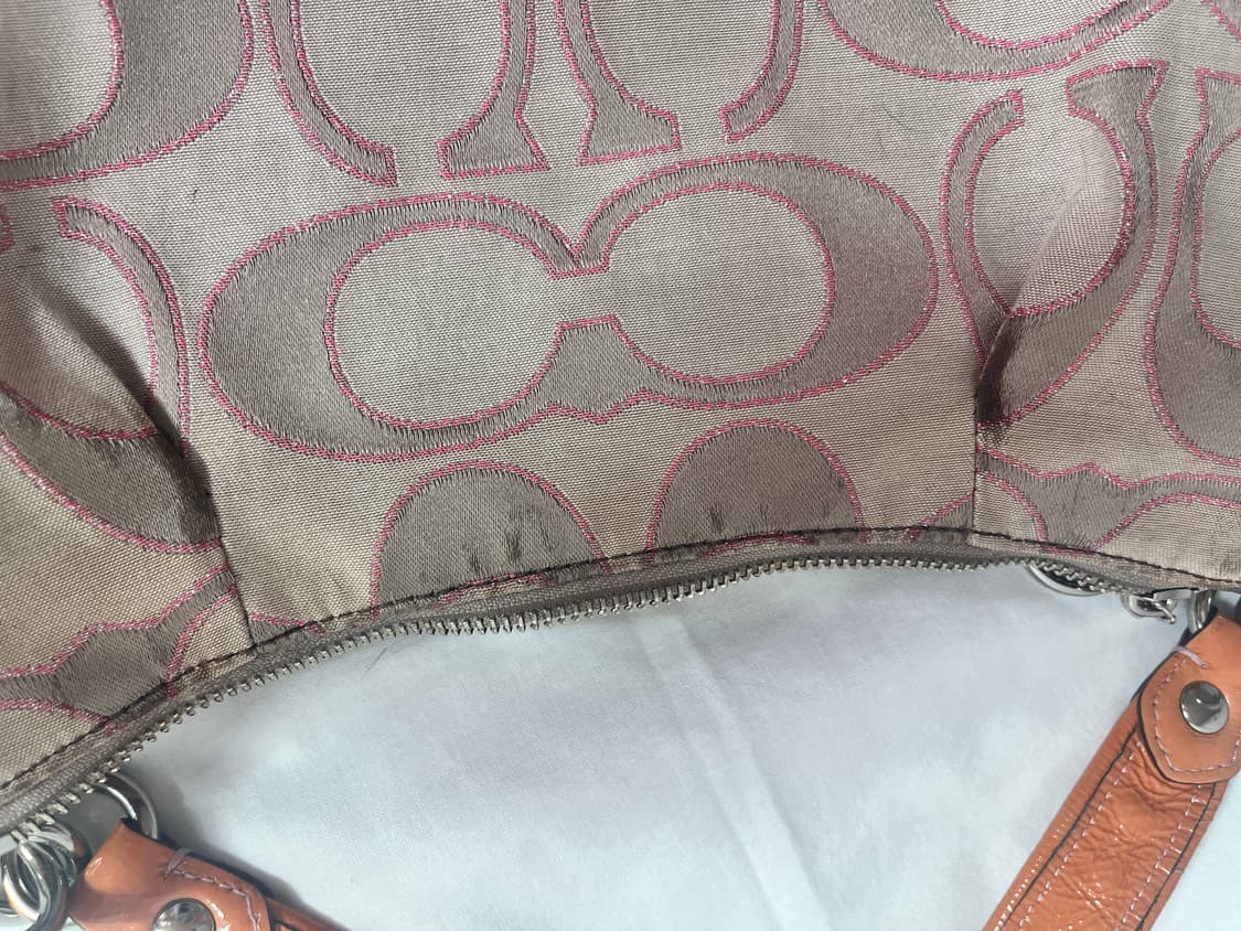 coach pink stitch bag 상품이미지10