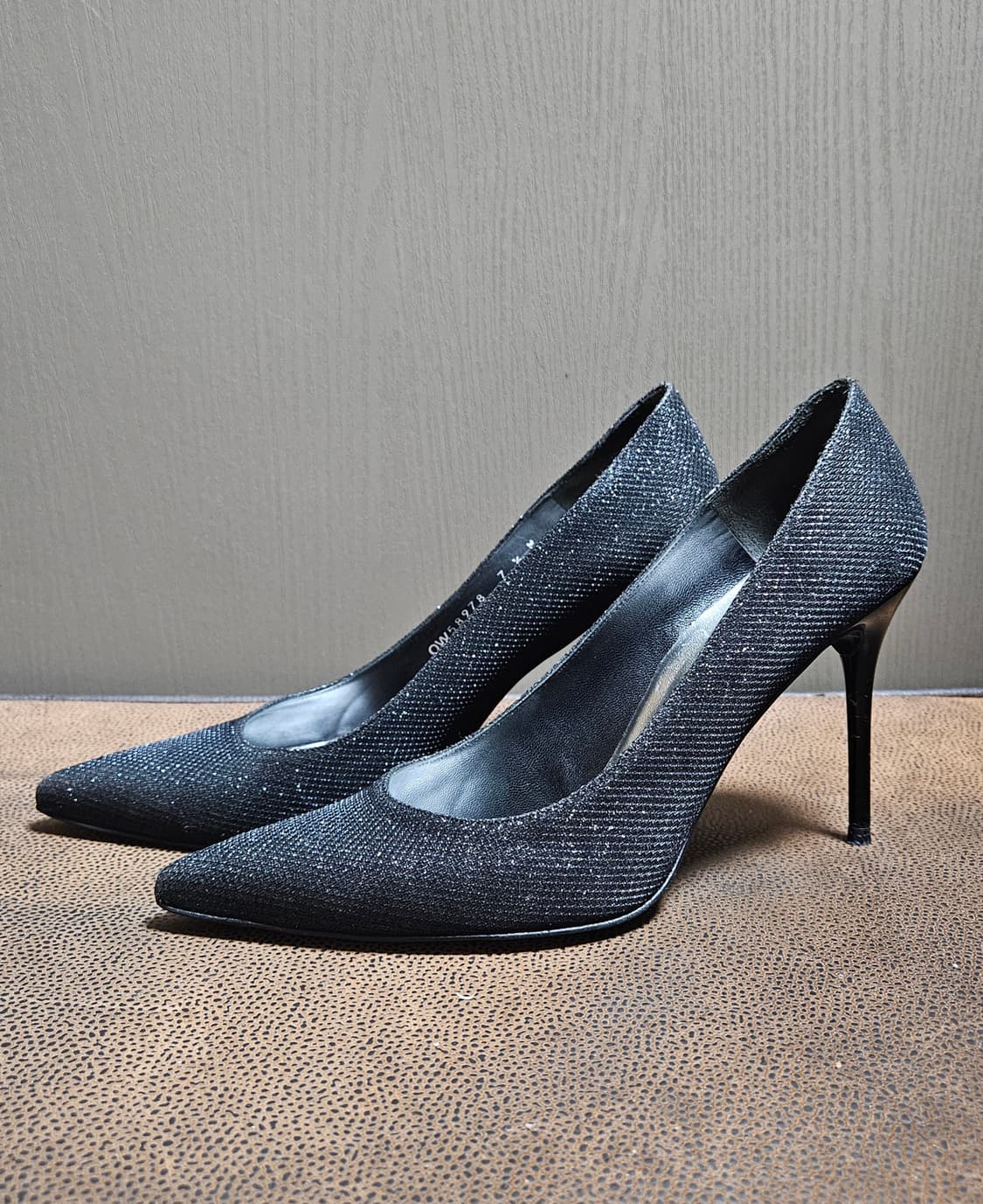 Stuart Weitzman 펌프스 힐 블랙 7.5M 상품이미지1