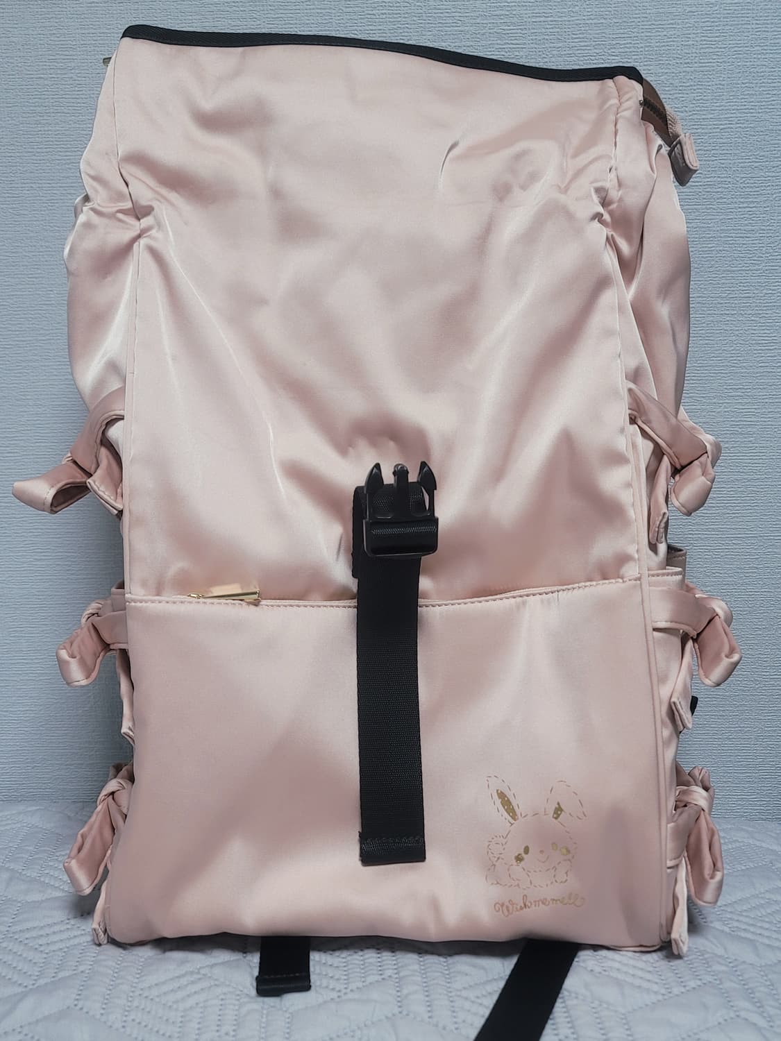 산리오 위시미멜 허니살롱 백팩 가방 새틴 리본 양산형 지뢰계 갸루 로리타 상품이미지5