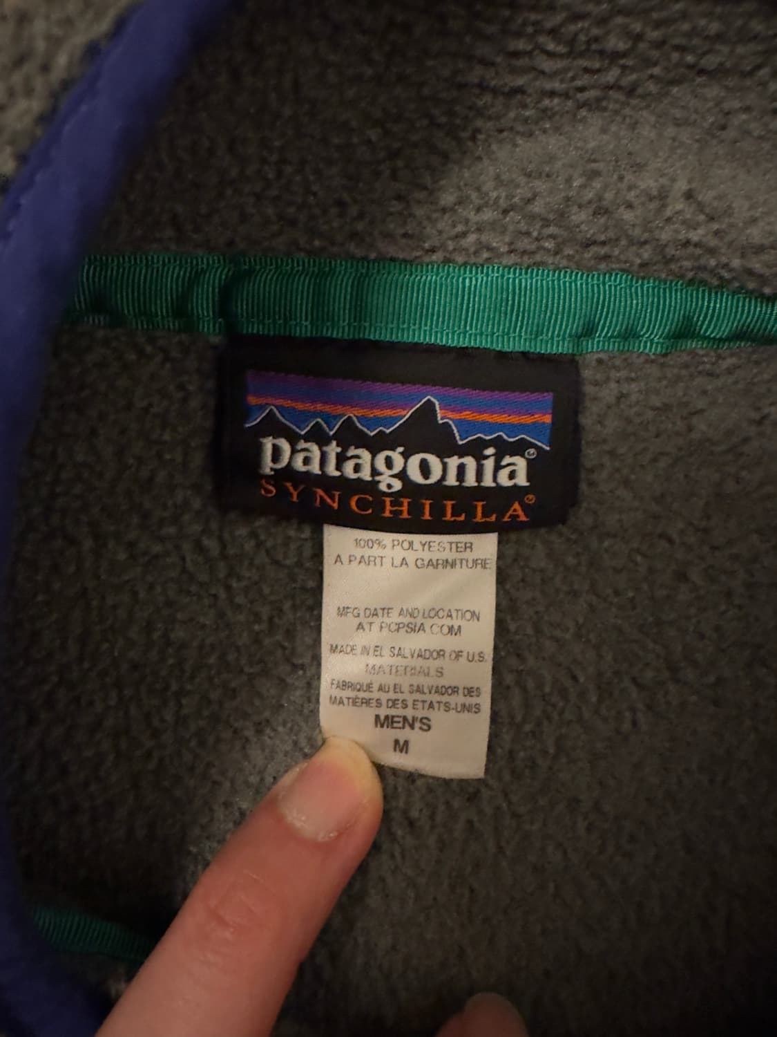 10s Patagonia Synchilla Snap-t Fleece 상품이미지3
