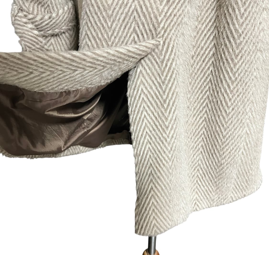 MAX&Co. 막스앤코 헤링본 코트 베이지 상품이미지7