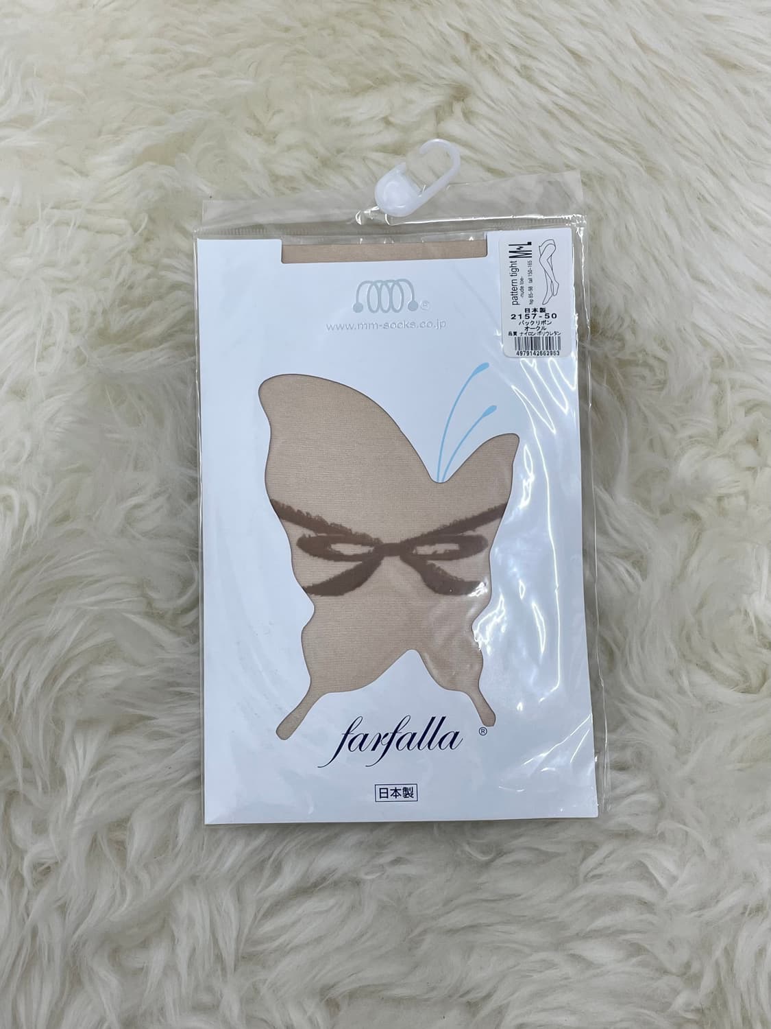 리본 스킨 패턴 스타킹 상품이미지1