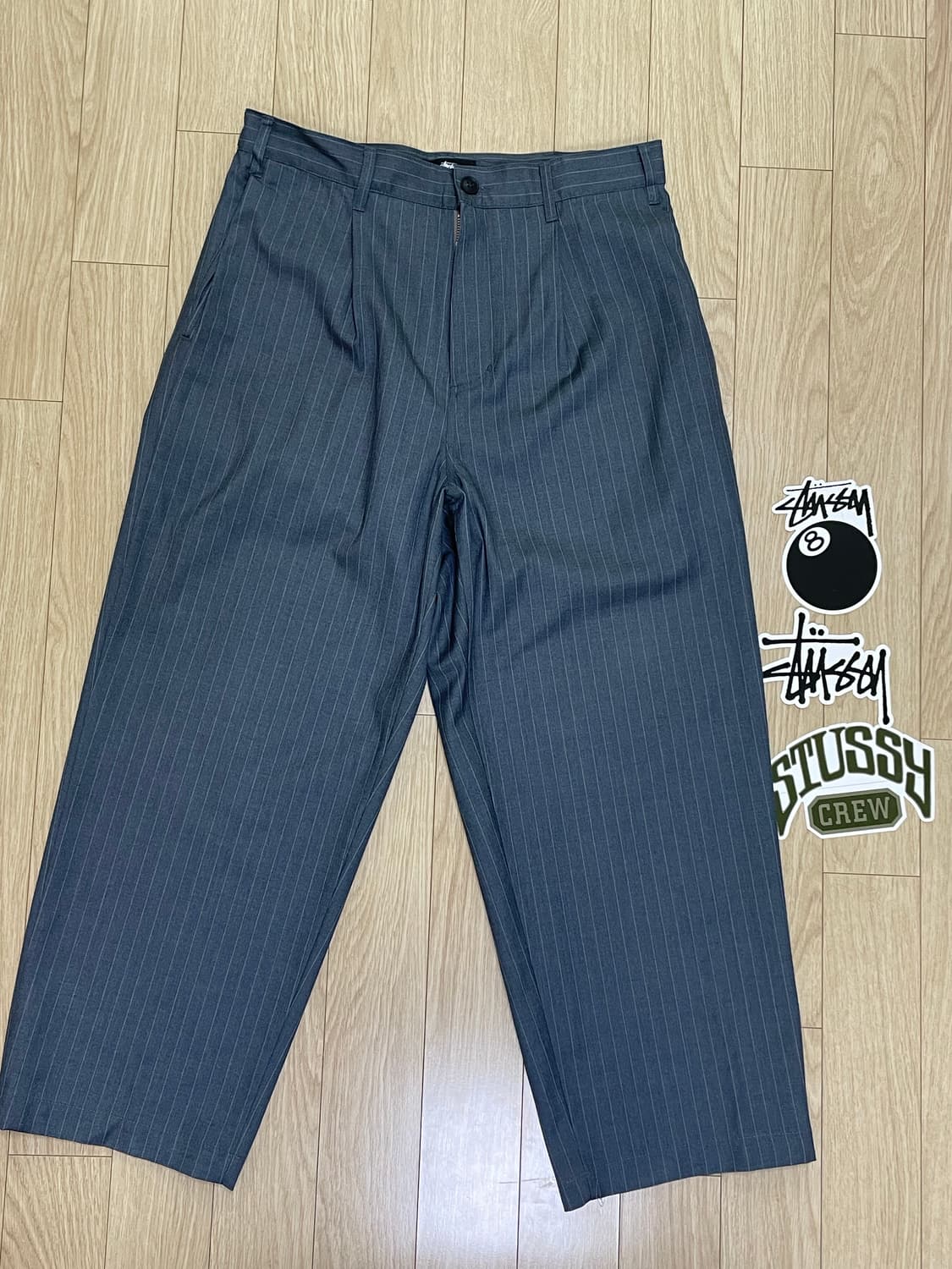 스투시 스트라이프 팬츠 30 상품이미지1