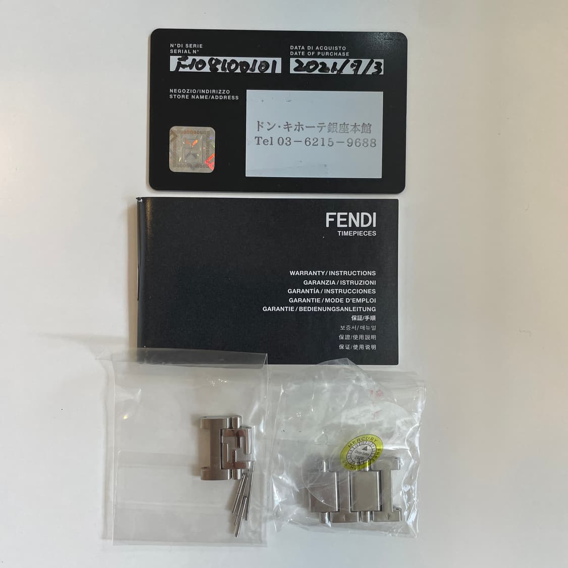 펜디 다이버 남성 시계 상품이미지3