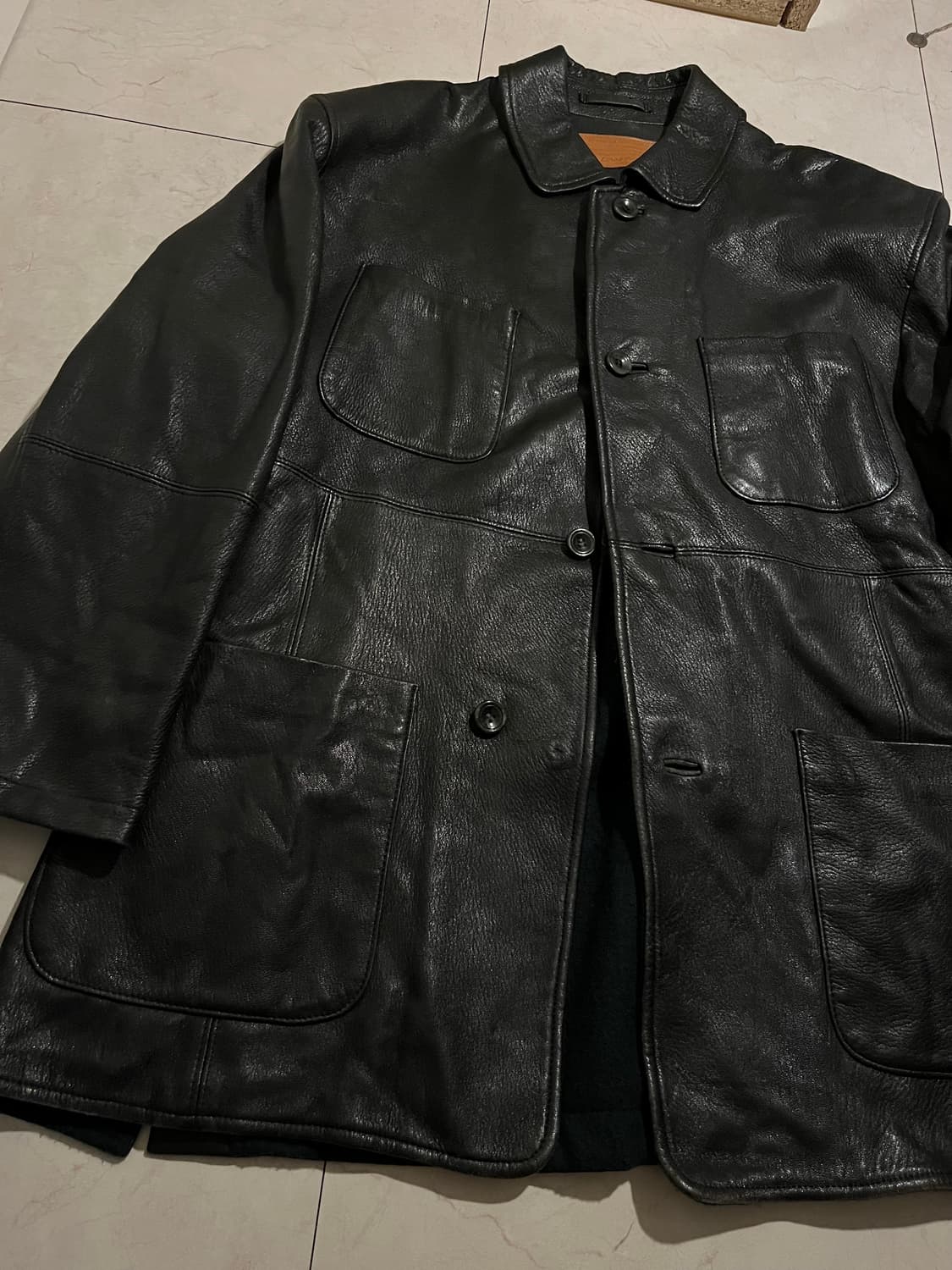 Linea Pitti 사슴가죽 카코트 Made in Japan XL 상품이미지3