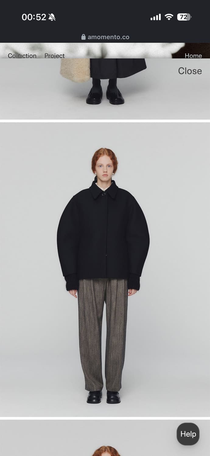 아모멘토 아워글라스 코트 상품이미지1