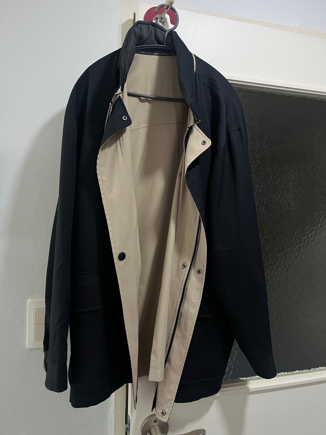 생로랑 리버시블 자켓 상품이미지1