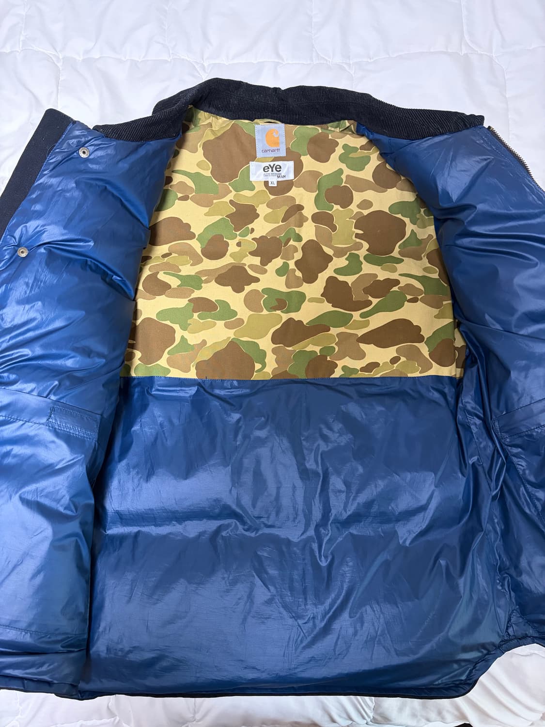 <아카이브>준야와타나베 칼하트 다운 워크 자켓(XL) 상품이미지3