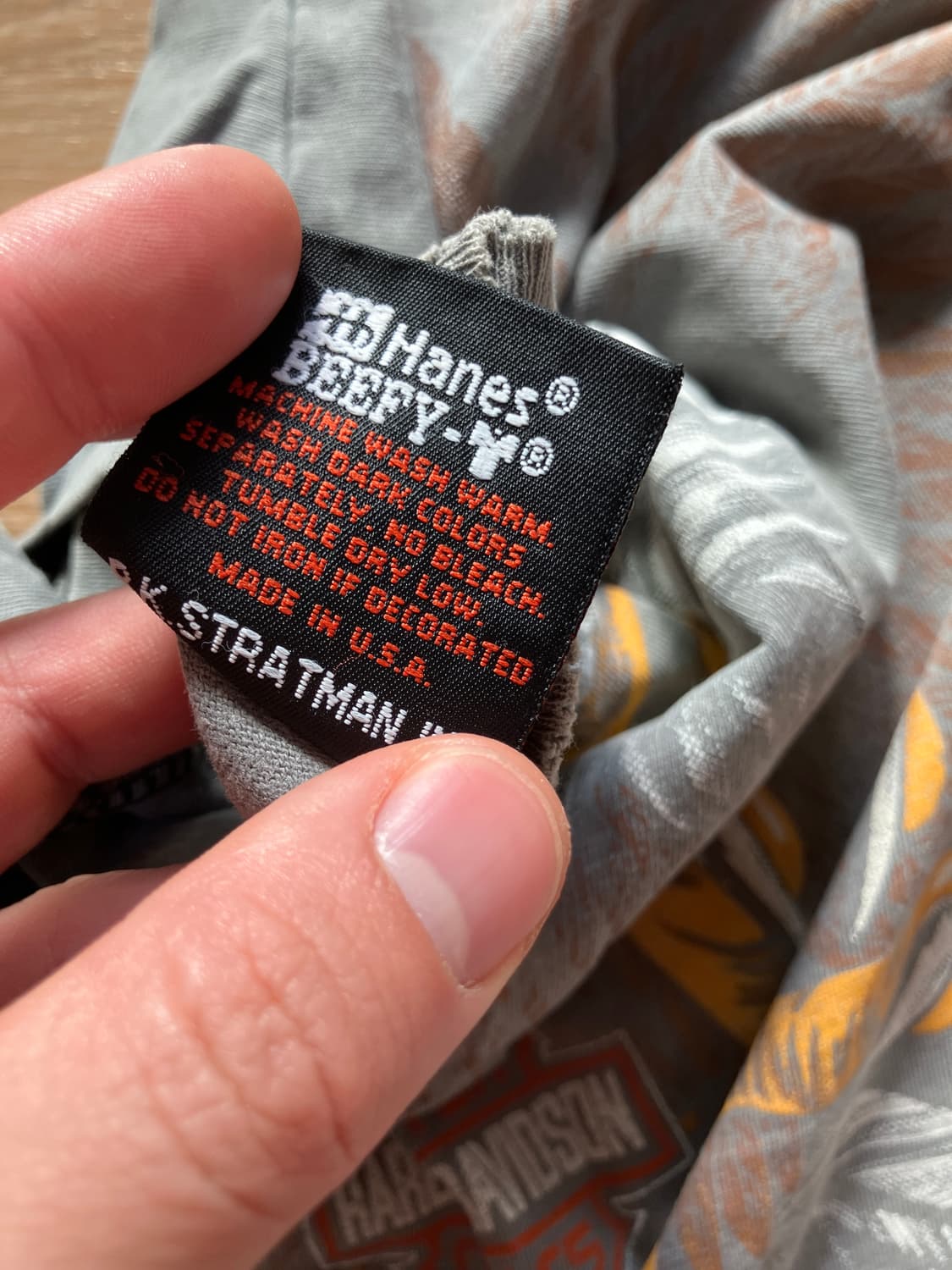 90s 독수리 할리데이비슨 티셔츠  상품이미지5