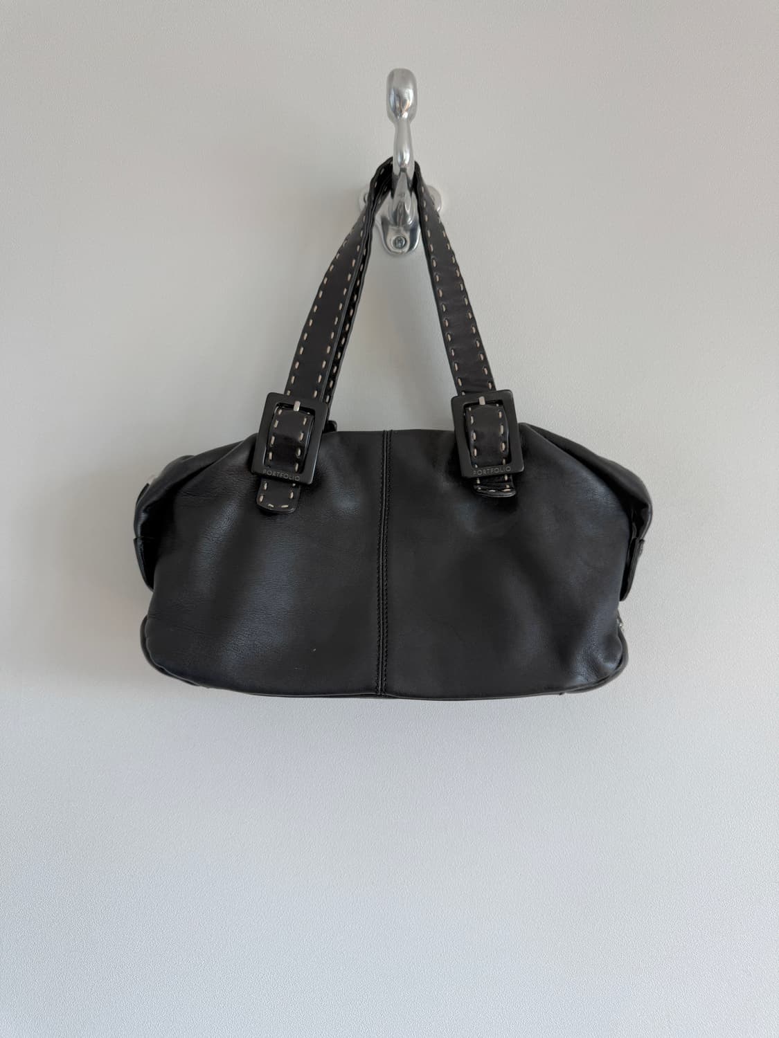 Pre owned 레더 토트백 상품이미지4