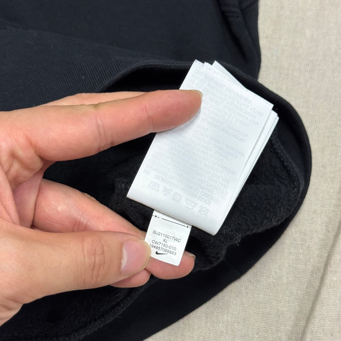 나이키SB x 삼보르기니 타이거 후드 XL 상품이미지7