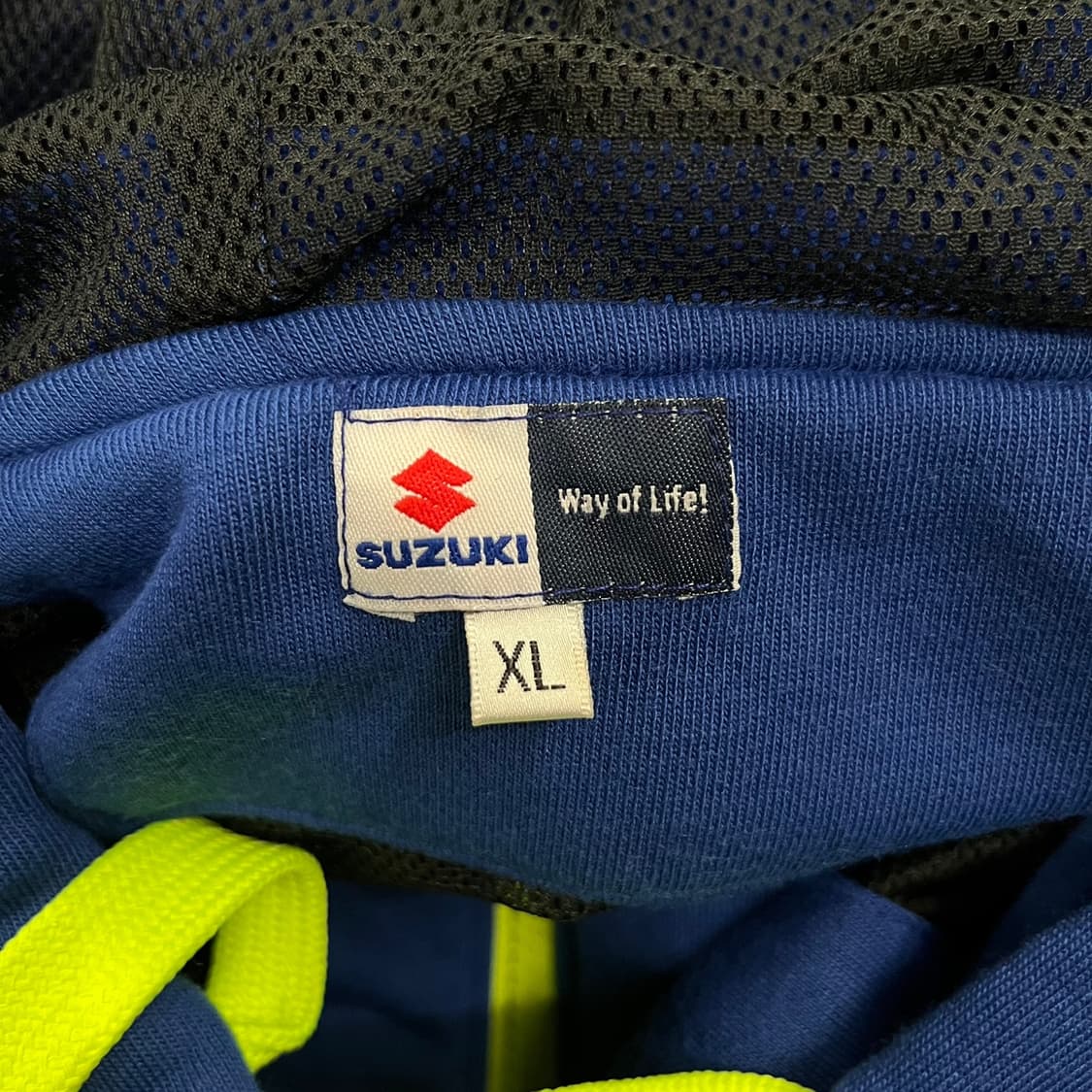 [정품/XL] 팀 스즈키 레이싱 후드 집업 b19 상품이미지7