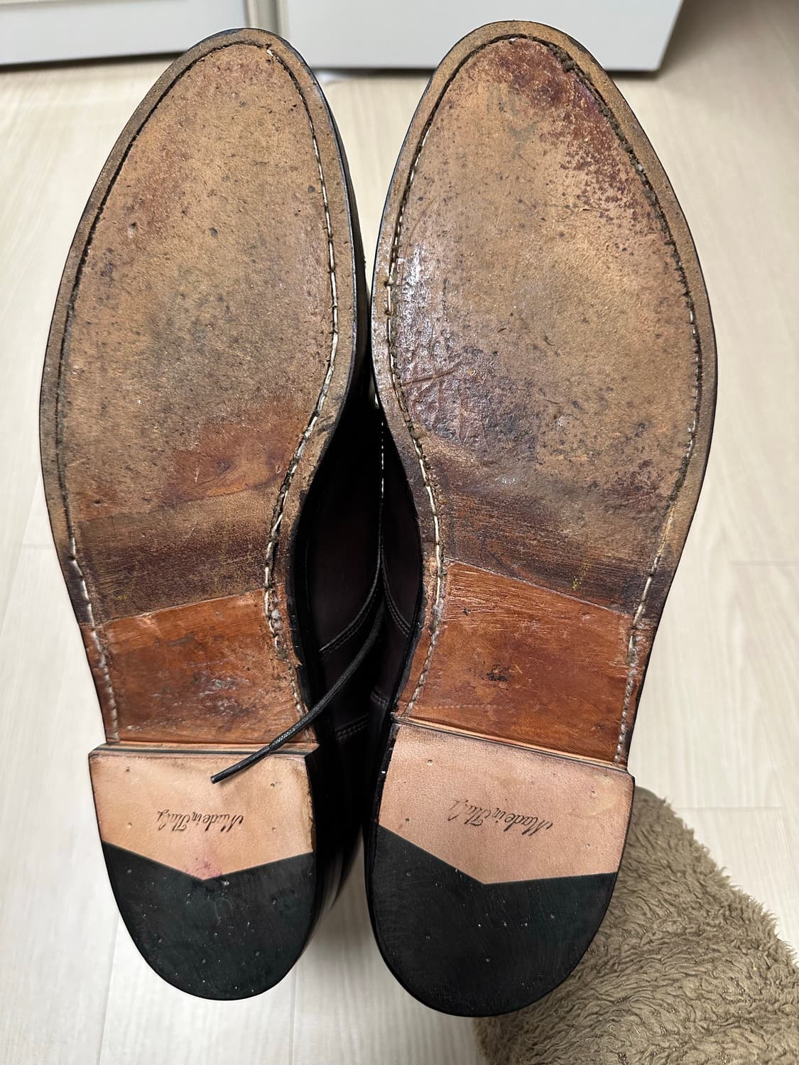 알든 2160 코도반 스트레이트팁 구두 10.5E 990 상품이미지4