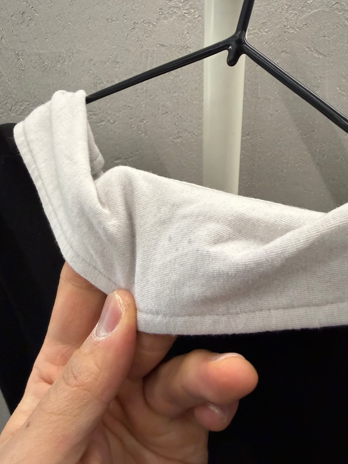 마우솔레움 스트링 카라 반팔티 M 상품이미지6